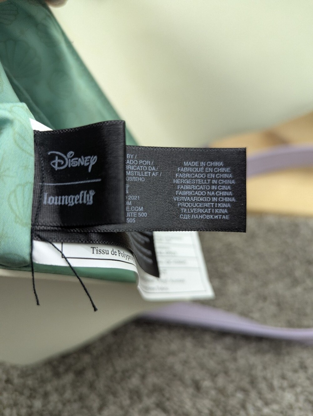 Loungefly Disney The Little Mermaid Daughters of Triton Group Portrait Handbag - Picture 6 of 12